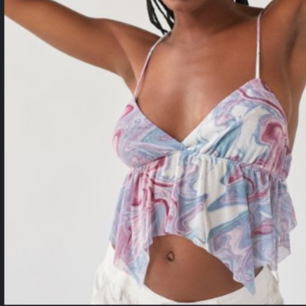 Urban outfitters shore babydoll Cami